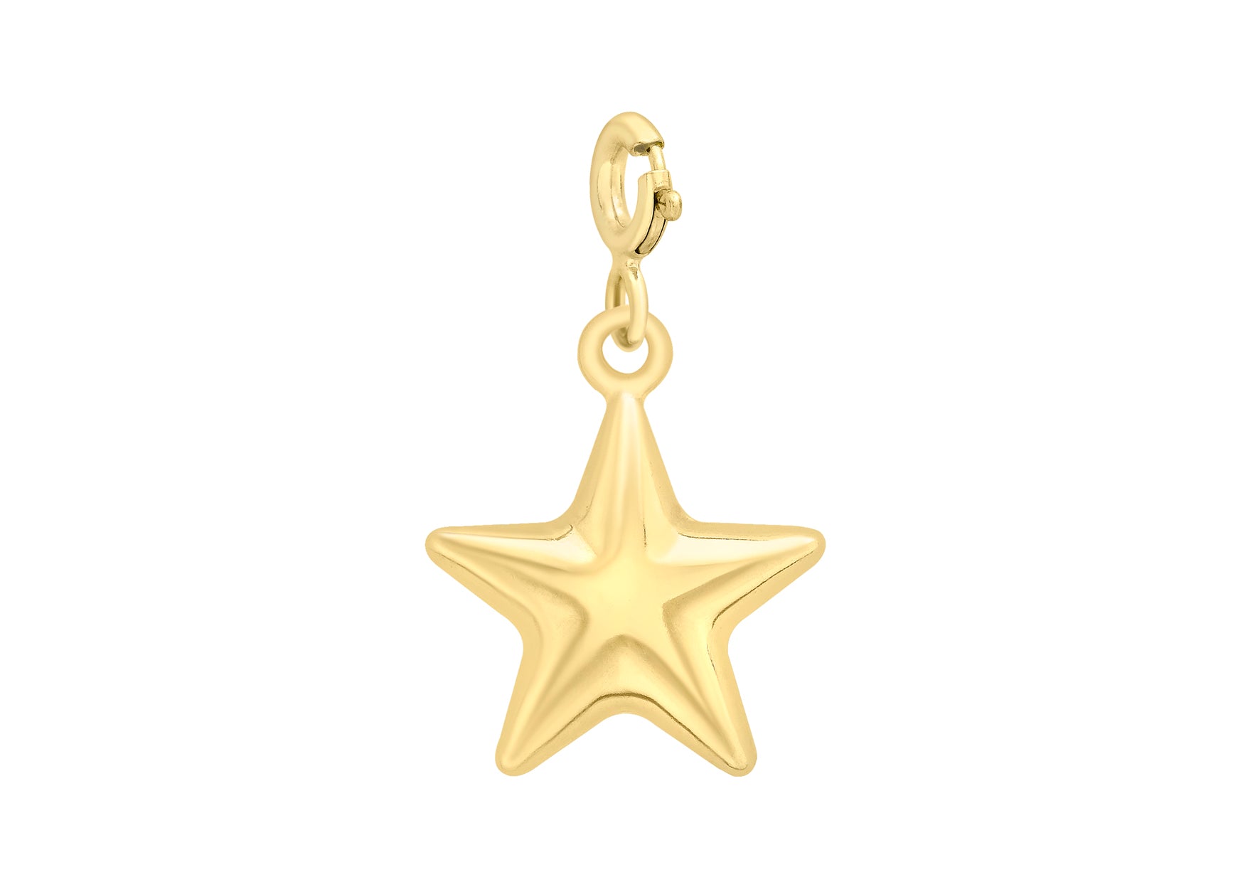 9ct Yellow Gold Star Charm